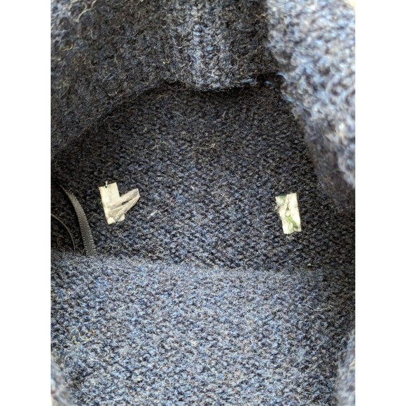 C & C California Women's Knit Wool blend Long Sleeve Turtleneck Sweater Striped - Picture 13 of 13